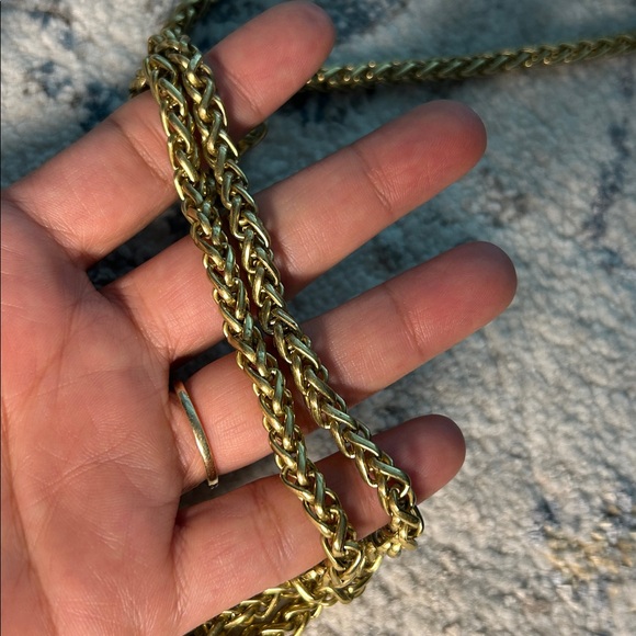 Anthropologie Tan Women's Crossbody Bag with changable straps - Picture 7 of 11